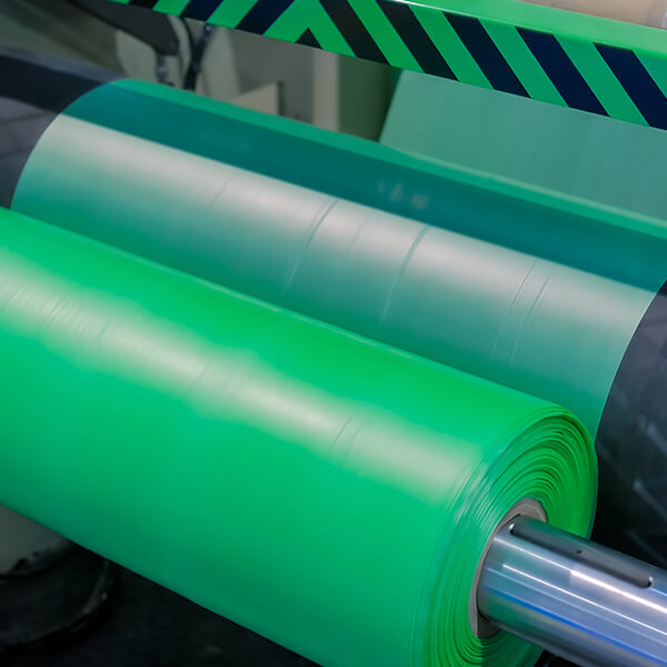fruth Nuclear Green polyethylene film